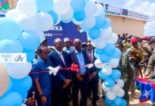 Madaxweynaha Koonfur Galbeed oo xarigga ka jaray garoonka diyaaradaha degmada Buurhakaba