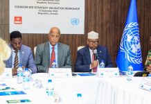 Kulan lagu ansixinayay Qorshaha Qaranka ee Ka-hortagga Qaraxyada Macmalka ah oo lagu qabtay Muqdisho