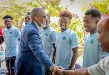 Kooxda Dekedaha soomaaliya oo Nairobi kula ciyaaraysa Al Zamala Sports Club
