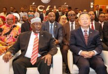 Guddoomiyaha Golaha Shacabka JFS oo ka qeyb galay Xuska Guushii uu Shiinaha ka gaaray Japan