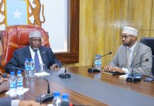 Guddoomiyaha golaha Shacabka oo qaabbilay Safiirka Suudaan ee Soomaaliya