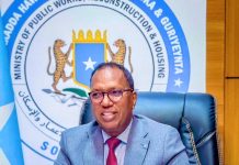 Wasiirka Howlaha Guud iyo Guriyeynta XFS oo la kulmay wafdi ka socda Hay’adda IOM