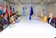 Taliyaha ciidanka Booliiska oo la kulmay Safiirka Midowga Yurub ee Soomaaliya