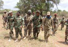 Taliyaha Ciidanka Dhulka XDS oo tegay Awdheegle oo laga xoreeyay Khawaarijta