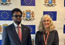 Wasiirka Isgaarsiinta XFS oo la kulmay Danjiraha cusub ee Midowga Yurub