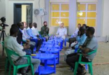 Wasiir Jaamac oo kulamo wadatashi ah ka wada degmada Waajid