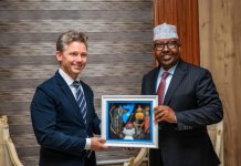 Wasiirka Gaashaandhigga oo la kulmay dhiggiisa dalka Sweden