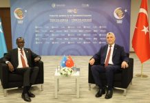 Wasiirka ganacsiga XFS iyo wasiirka ganacsiga Turkiga oo ka wada hadlay xoojinta iskaashiga ganacsi iyo suuq u helidda badeecadaha labada dal