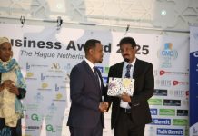 Wasiir ku-xigeenka Warfaafinta XFS iyo wafdi uu hoggaaminayo oo dalka Netherlands kaga qeyb galay xafladda sanadlaha ah ee CMD Awards