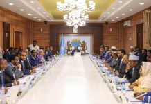 Madaxweyne Xasan Sheekh oo shir guddoomiyay kulanka Golaha Wasiirrada