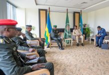 Taliyaha ciidan dhulka Soomaaliya oo kulan la qaatay dhiggiisa dalka Rwanda