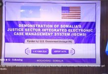 Adeeg loogu talagalay maareynta gal-dacwadeedyada oo Muqdisho laga hirgaliyay