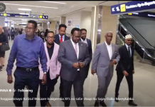 Wafdi uu hoggaaminayo R/Wasaare kuxigeenka XFS oo lagu soo dhoweeyay Minnesota