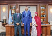 R/Wasaare Xamsa oo la kulmay madaxa Golaha Wakiillada Dowlad gobolleedka Waqooyi bari