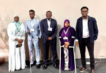 Wasiirka deegaanka XFS oo kulamo la qaatay wafdiyada Soomaaliyeed ee ka qayb galay shirka isbedelka cimilada