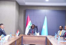 Wasiirka beeraha oo qaabilay maalgashadayaal ka socota dalka Ciraaq