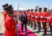 Madaxwayne Xasan Sheekh oo ka qaybgalay caleema saarka madaxweynaha Tanzania