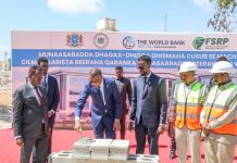 Ra’iisul Wasaaraha XFS oo dhagax dhigay dhismaha cusub ee Machadka Cilmi-Baarista Beeraha Qaranka