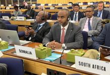 Wasiirka Dekaddaha oo qeybgalay shirka 34-aad ee Golaha Hay’adda Baddaha Adduunka