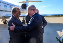 Madaxweyne Xasan Sheekh oo si maamuus sare leh loogu soo dhaweeyey Aljeeriya