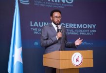 Wasiirka Maaliyadda oo Daah-furay Mashruuca SPRING ee Horumarinta Dhaqaalaha Soomaaliya