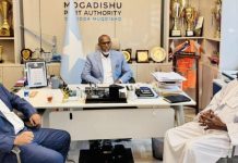 Maareeyaha Dekedda Muqdisho oo la kulmay wafdi ka socday Dalka Sudan