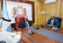 Guddoomiyaha Golaha Shacabka ee BJFS oo qaabilay Safiirka Dowladda Qatar u fadhiya Soomaaliya