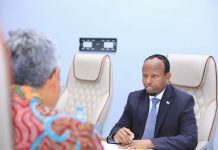 wasiirka caafimaadka XFS oo kulan la qaatay Safiirka Dowladda Indonesia u fadhiya Muqdisho