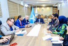 Wasiirka Arrimaha Gudaha oo qaabilay Ergeyga Qaramada Midoobay u qaabilsan Soomaaliya