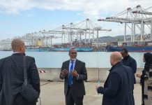 Maareeyaha Dekadda Muqdisho oo khibrad wadaag iyo iskaashi u tagay Dekadda Tanger ee Morocco