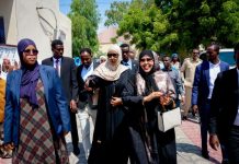 Marwada Madaxweynaha oo kaarka codaynta ka qaadatay degmada Dharkeenley