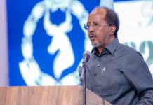 Madaxweyne Xasan Sheekh oo ka qeyb galay Sanad-guurada 82-aad ee Aas-aaska Ciidanka Booliska Soomaaliyeed