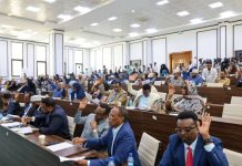 Mudanayaasha Golaha Shacabka Baarlamaanka ee JFS oo Ansixiyay Heshiiska Aas-aasidda Ciidanka Heeganka ee Bariga Afrika