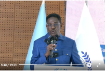 Wasiirka Amniga XFS”Muqdisho ma jirto maalin ay ka amni badan tahay maanta,