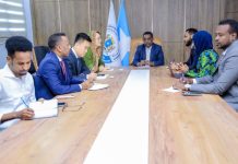 Wasiirka Wasaaradda Arrimaha Gudaha oo la kulmay Madaxa Cusub ee Hay’adda UNHCR Soomaaliya