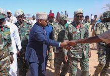 Wasiir Fiqi oo kormeer ugu tegay cutubyo ka tirsan Ciidamada Xoogga Dalka iyo Daraawiishta Waqooyi Bari