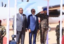 Madaxweynaha JFS oo si weyn loogu soo dhoweeyey Laascaanood