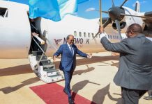 Madaxweynaha JFS oo si diiran loogu soo dhoweeyey magaalada Laascaanood ee xarunta dowlad gobolleedka Waqooyi bari