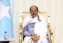 Madaxweynaha JFS oo Khudbad muhiim ah ka jeediyau xafladda caleema-saarka madaxweynaha maamulka Waqooyi Bari Soomaaliya