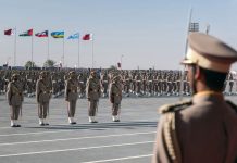 Wasiirka gaashaandhigga XFS oo qeybgalay munaasabadda qalin-jabinta saraakiisha isku dhafka ah ee wax ka baranayay kulliyadaha milateriga dalka Qatar