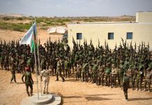 Taliyaha Guutada Lixaad ee Qaybta 60-aad oo Tababbar u soo Xiray Cutubyo ka Tirsan Guutada Lixaad