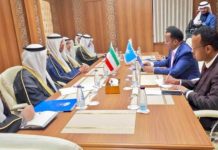 Wasiirka Arrimaha Dibadda Soomaaliya oo kulan la Qaatay Dhiggiisa Dalka Kuweyt