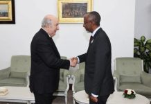 Madaxweynaha Al jeeriya oo qaabilay Ergeyga Gaarka ah ee Madaxweynaha JFS ahna Wasiirka Waxbarashada