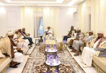 Madaxweynaha JFS Muadane Xasan sheekh Maxamuud ayaa ku Booriyey Odayaasha Dhaqanka Maamul Gobolleed Waqooyi Bari Xoojinta Midnimada,Nabadda iyo Dowlad-Dhiska Dalka