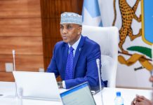 R/Wasaare Xamsa oo bogaadiyay ciidanka Danab iyo kuwa Jubbaland ee ku sugan deegaanka Kudhaa