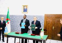 Soomaaliya iyo Aljeeriya oo gaaray heshiis iskaashi oo dhinaca garsoorka ah