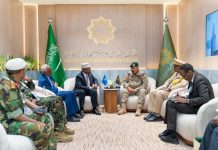 Wasiir Fiqi oo socdaal ku jooga Sucuudiga oo booqday Xarunta la dagaalanka xagjirka ee OIC