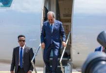 Madaxweyne Xasan Sheekh oo Addis ababa kaga qayb gelaya shirka madaxda Afrika