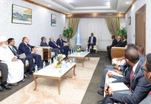 Ra’iisul Wasaaraha XJFS oo Xafiiskiisa ku qaabilay Wafdi Heerkiisu sareeyo oo ka socday Ururka Jaamacadda Carabta