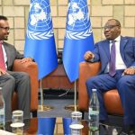 Wasiirka Wasaaradda Ganacsiga oo Magaalada Addis Ababa kula kulmay Mas’uul Sare oo QM ka Tirsan